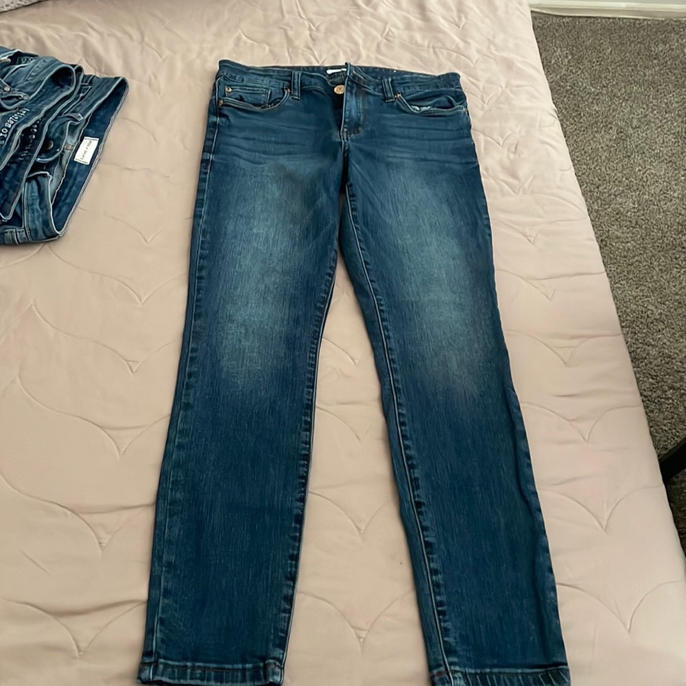 Ellie high rise sts blue